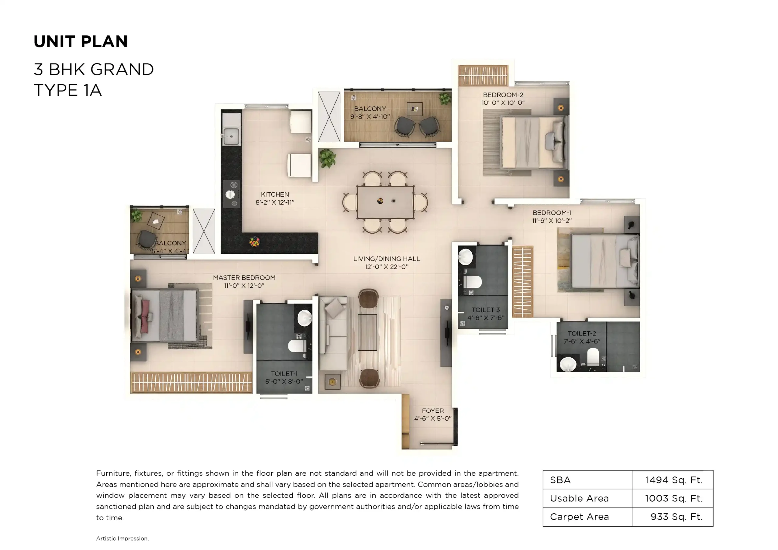  Provident Botanico Floor Plan