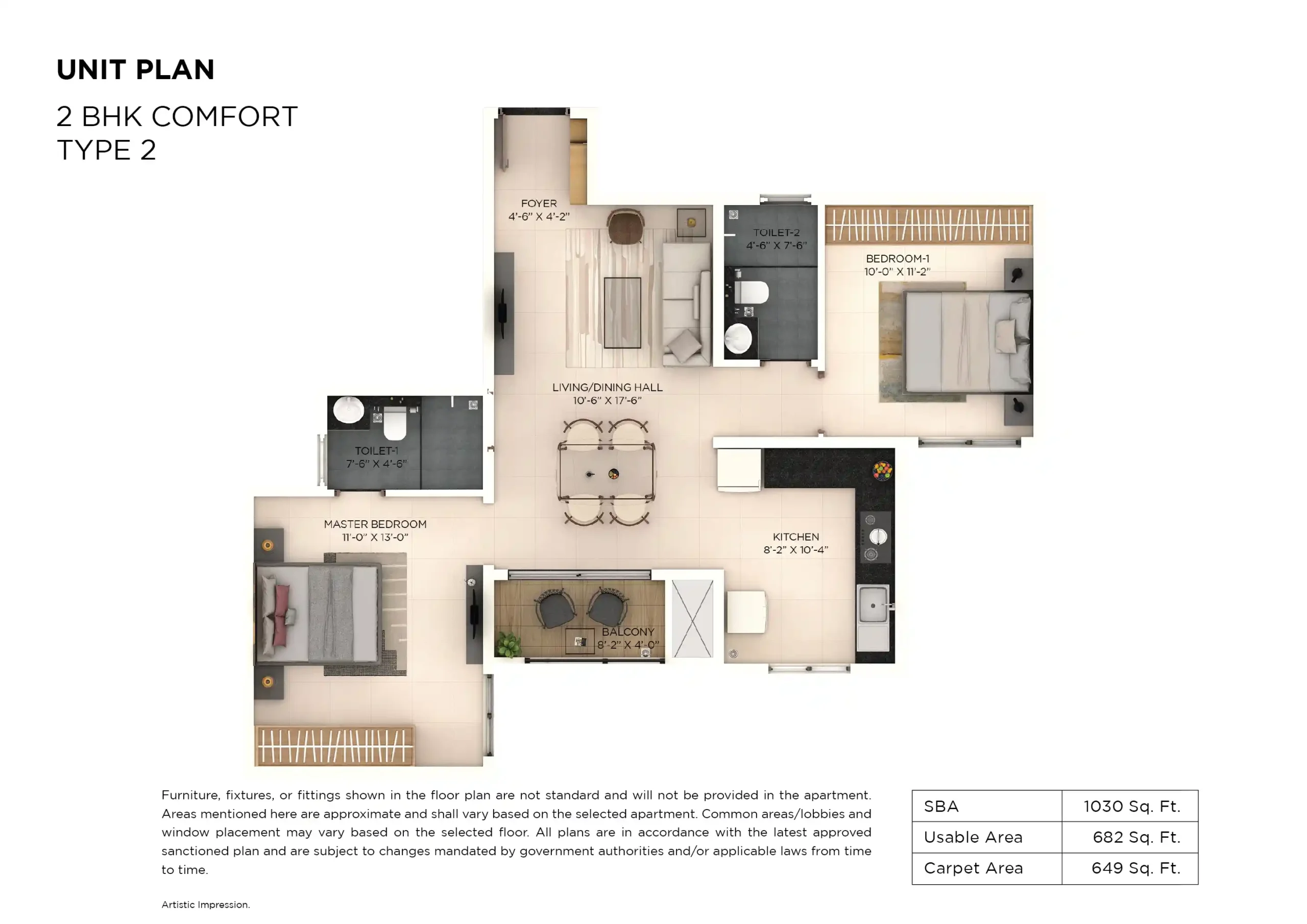  Provident Botanico Floor Plan