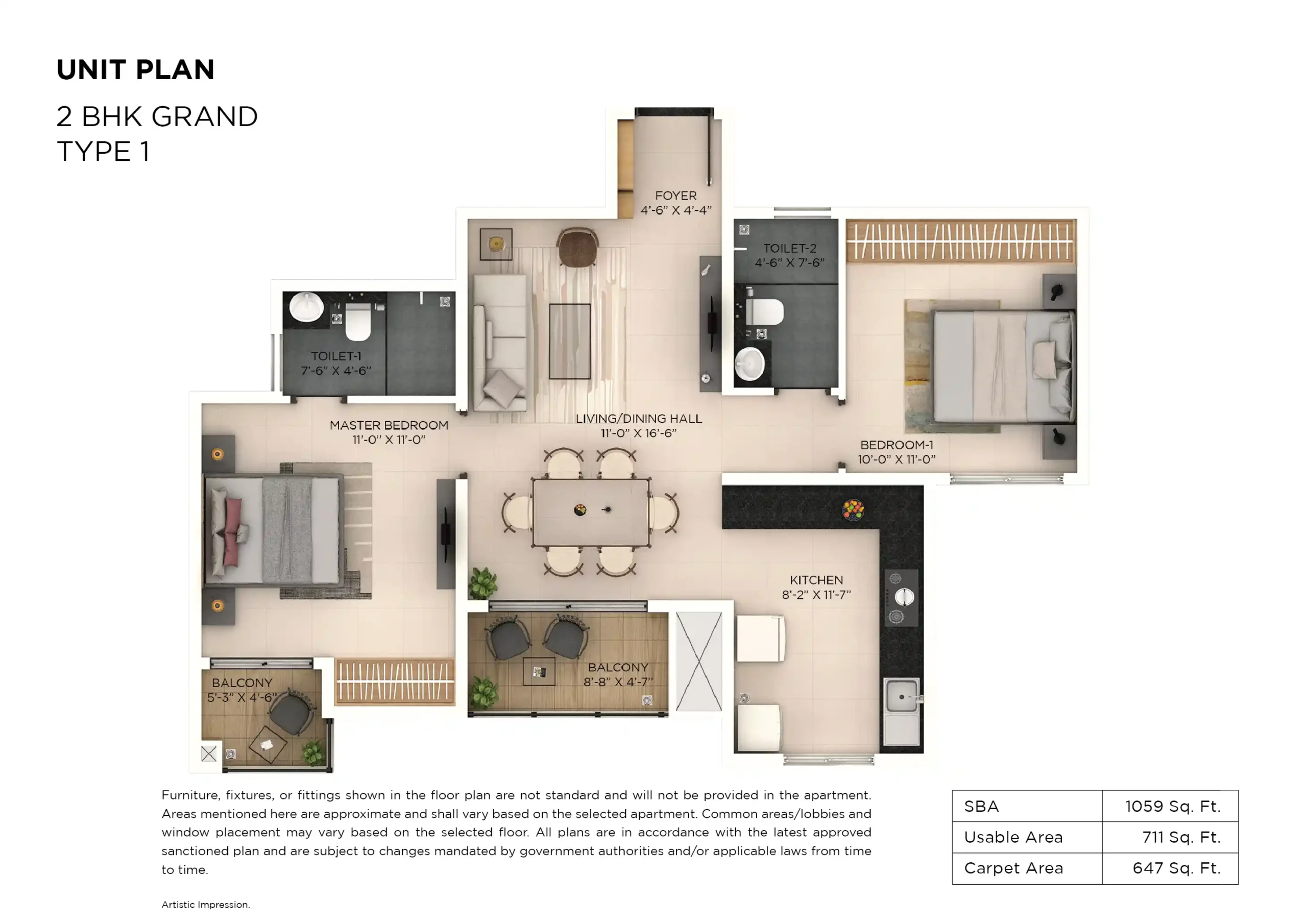  Provident Botanico Floor Plan